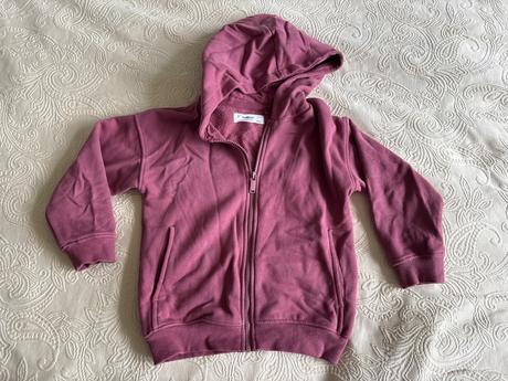 Mäkká bordovou mikina s kapucňou, reserved,122