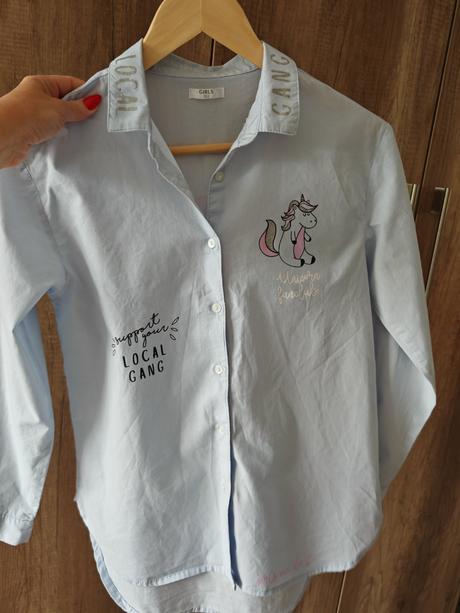 Dievčenská košeľa, pepco,152