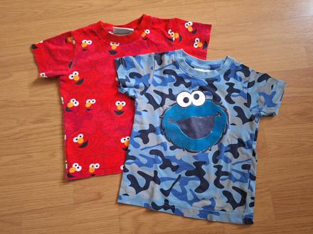 Tričká sesame street, next,92