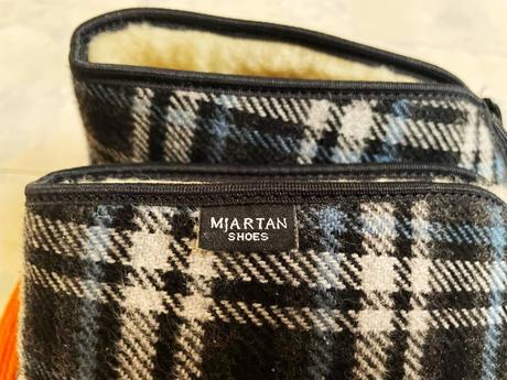 Seniorské vysoké papuče zatepl.ovčou vlnou, 43