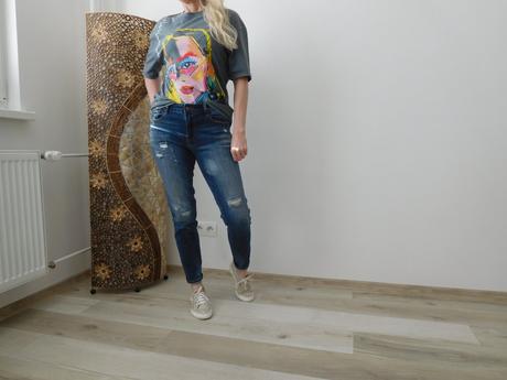Zara tričko oversize-  s,m,l,xl, bavlnené,, zara,s
