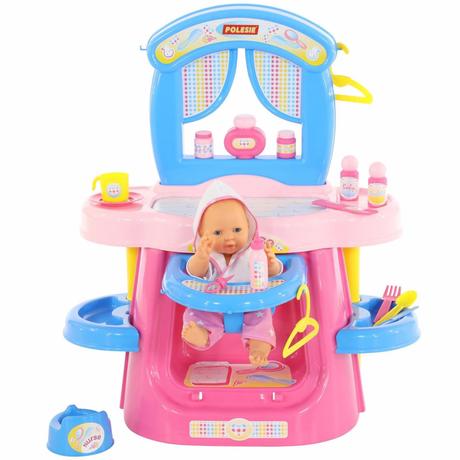 Veľký prebaľovací kútik pre bábiky,