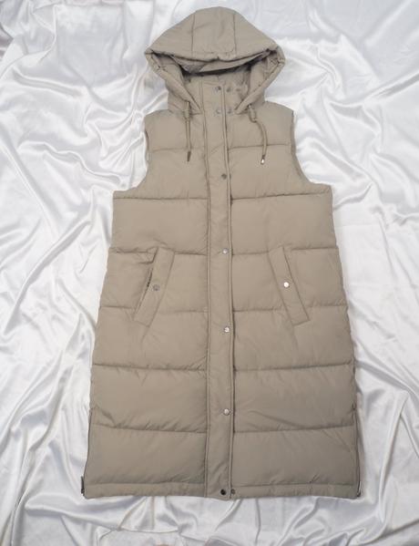 Kvalitná zimná vesta f&f bledozelená, f&f,m