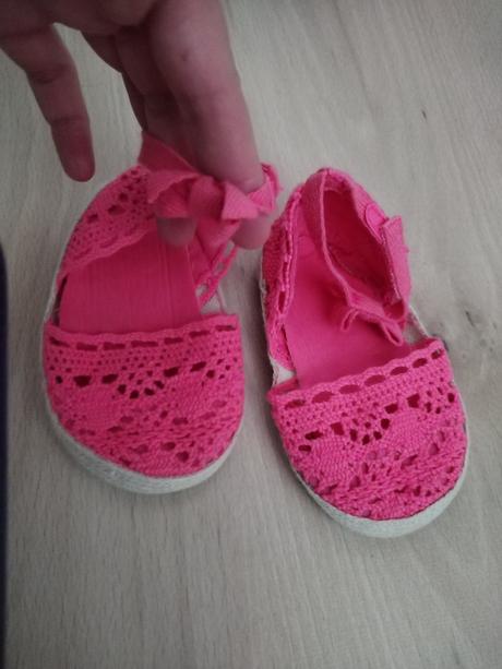Detské espadrilky neonové vd 11,5 cm, 20