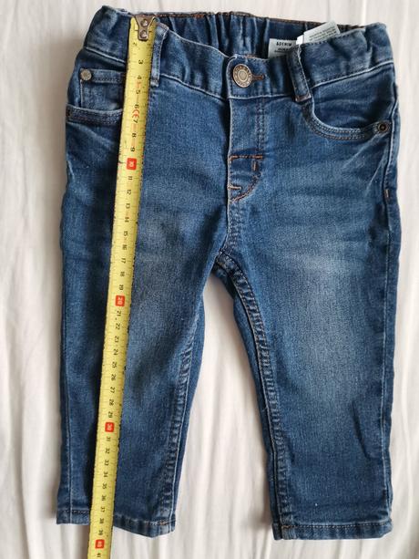 Slim rifle modré veľ. 74, denim,74