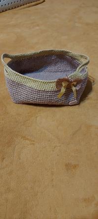 Hačkovaný košík, 