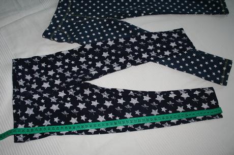 Dzeginsy + leginsy 98/104, cena spolu, lupilu,98