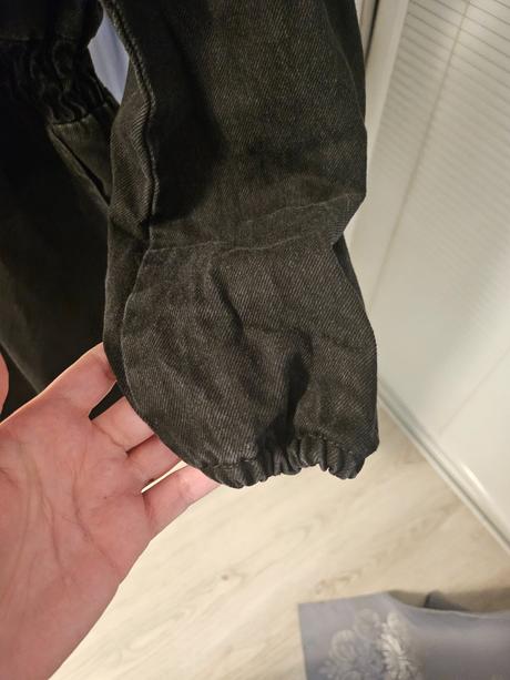 Denim šaty s výstrihom, reserved,38