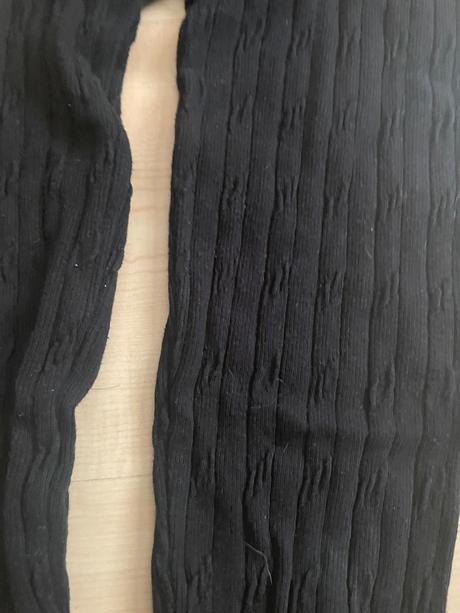 Pletené vrkočové leginy 10-12 rokov, kik,146