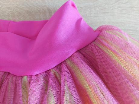 Riasená tylová tutu sukňa smiffys univerzálna,