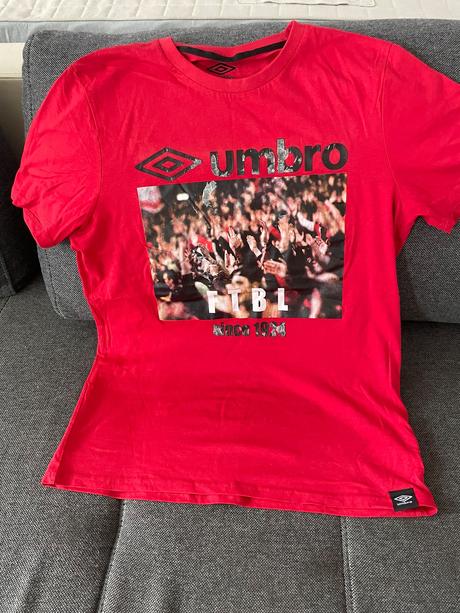 Umbro červené nové futbalové tričko, umbro,m