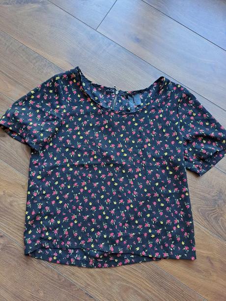Kvetinková blúzka, s