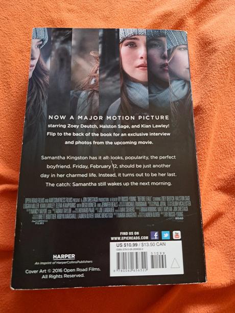 Lauren oliver - before i fall, 