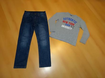 Rifle a tričko v.134/140, 134