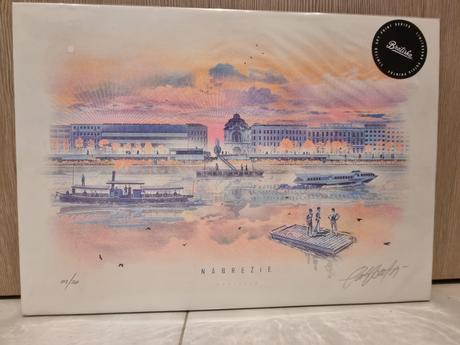 Bratiska print rázusovo nábrežie, 