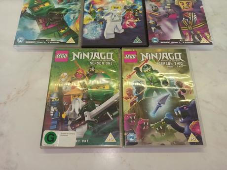 Dvd lego ninjago,