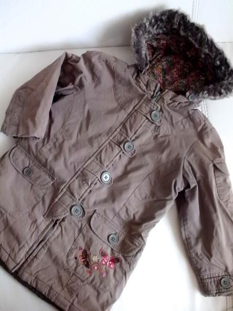 Skvelá bundička od zn. adams pre 4-6 roč. slečnu, adams,110