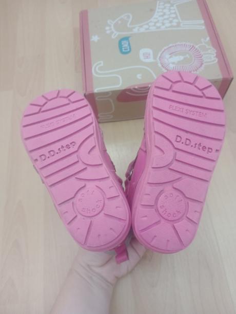 D.d. step zimné topánky fuksia c.26, d.d.step,26