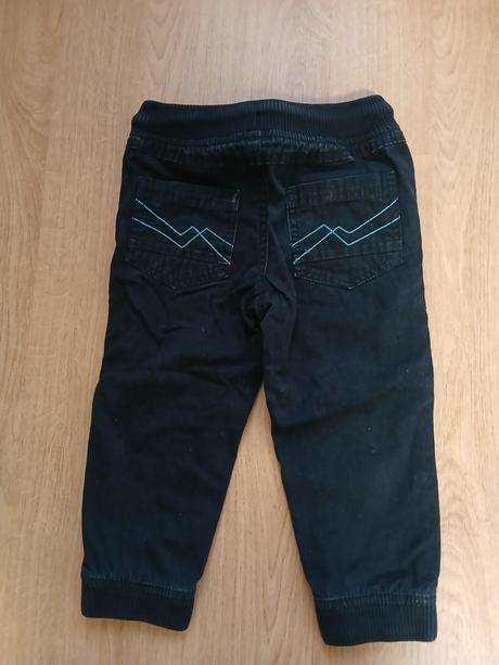 Zateplené podšité nohavice, next,92