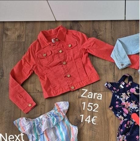 Rifľová bunda, zara,152