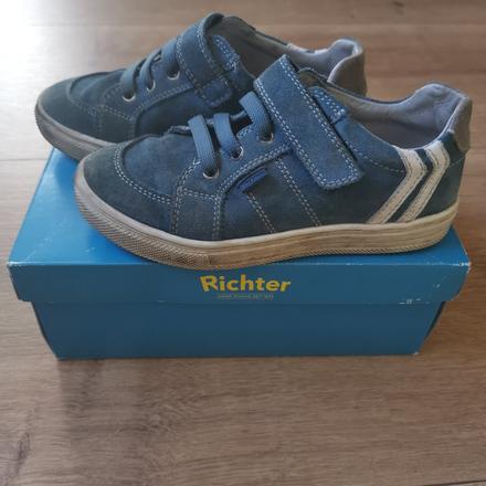 Prechodné kožené topanky, richter,31