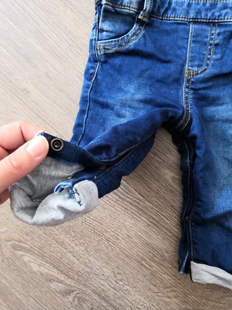 Zateplené rifle, ako nové, f&f,80