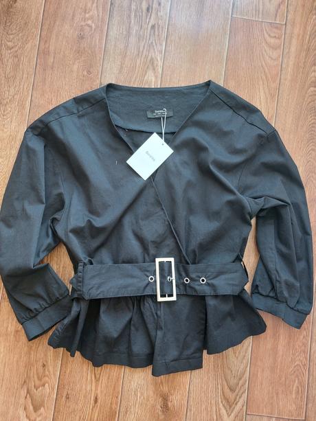 Sako/top blúzka v 1 bershka, bershka,s