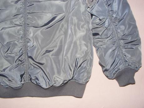 Teplá oversize bombera h&m - s/m, h&m,m