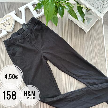 Džegínsy, h&m,158