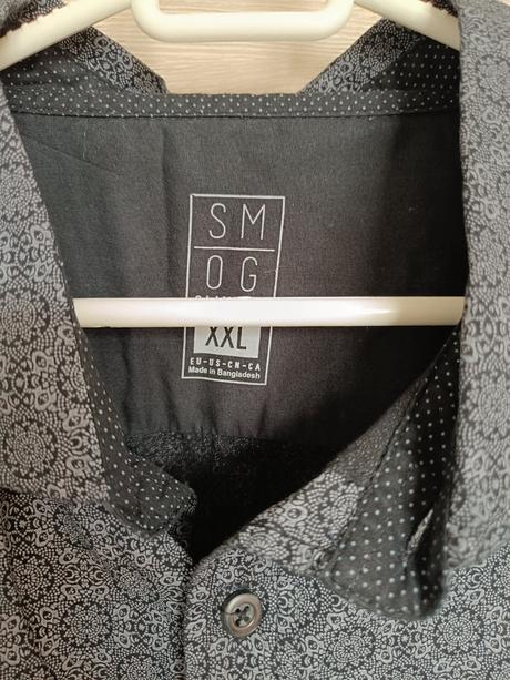 Pánska košeľa xxl smog, xxl