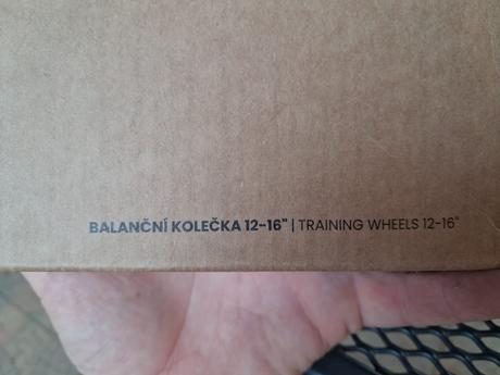 Pomocne kolesa na bicykel 12-16, 12 / 16