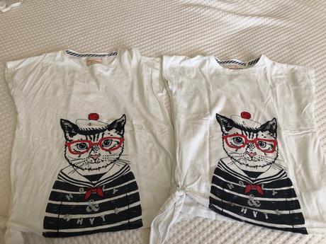 134 lindex tričko pre dvojičky, 134