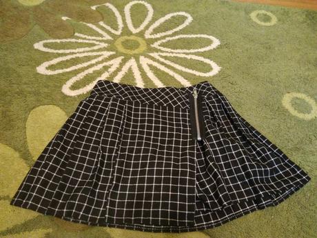 Krásna károvaná suknička, f&f,122