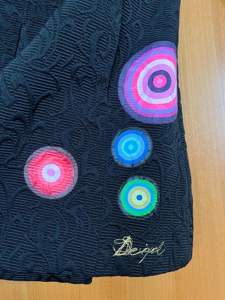 Luxusný kabátik desigual s mandalami 7/8 rokov, desigual,128