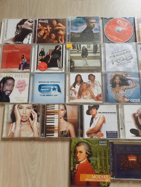 Mix cd, cena za kus,