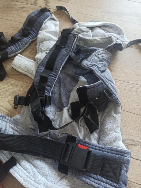 Lennylamb nosič moonlight wolf baby size, lennylamb