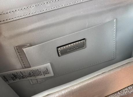 Aldo kabelka s kamienkami a striebornou retiazkou, aldo