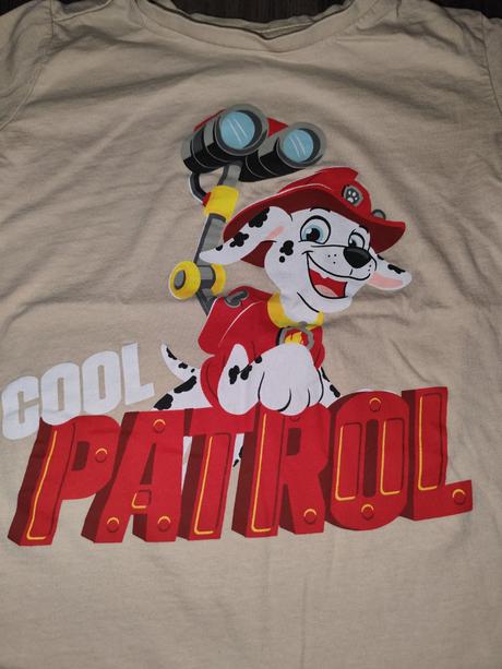 Tričko labková patrola, sinsay,122