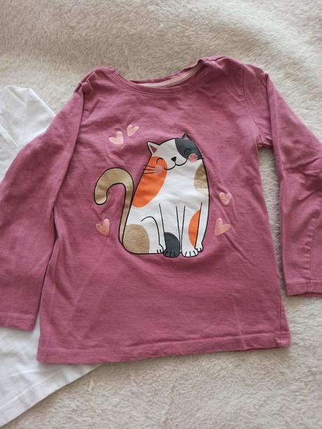 3x tričko dlhý rukáv, dopodopo,110