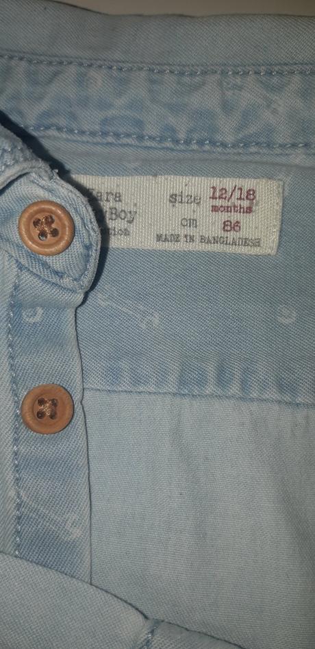 Zara riflova košela, zara,80