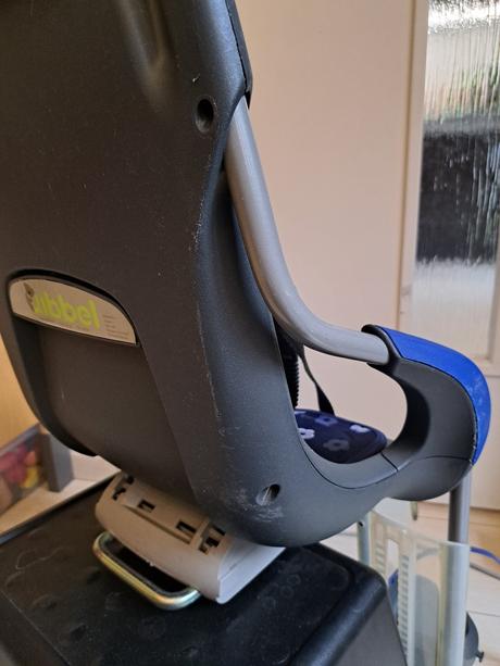 Qibbel sedačka na bicykel zadná čierna q100+2x uch,