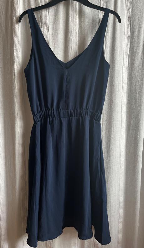 Vila tmavomodré šaty vel.xs, 34 / xs