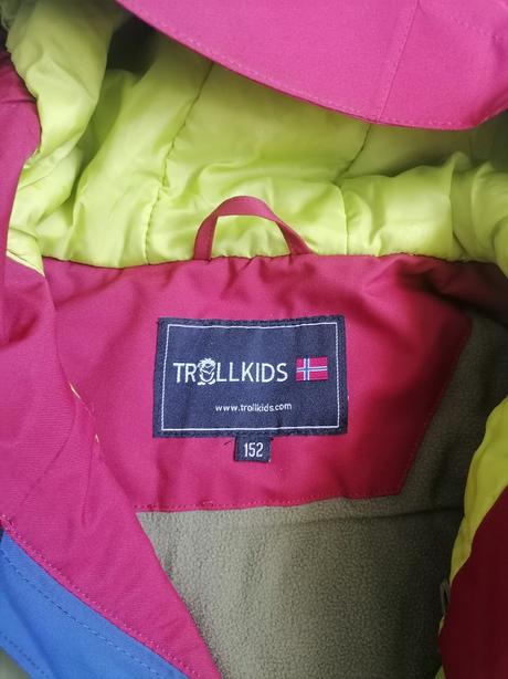 Lyžiarska bunda trollkids č. 152, trollkids,152