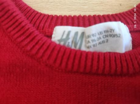 Svetrík pre dievčatko 92, h&m,92