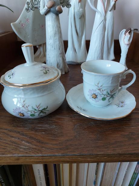 Karlovarsky porcelan - mokka salocky, 