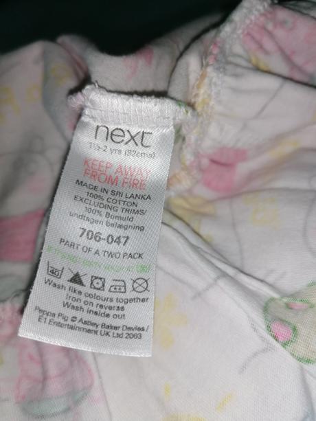 Šaty peppa pig, next,92