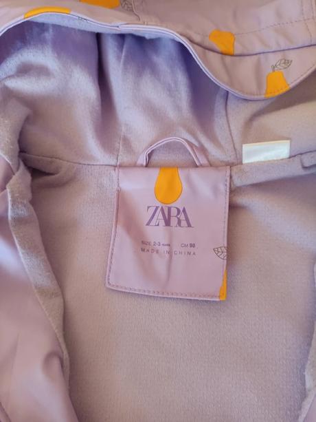 Zara pršiplášť/nepremokavá bunda, zara,98