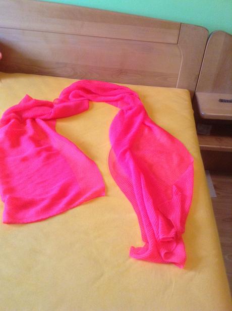 Lososovooranzovy sal, h&m,l