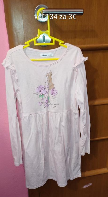 Šaty s dlhým rukávom veľ 134, sinsay,134