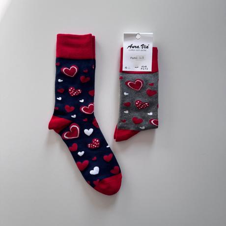 Pánske valentínske ponožky fc73, 42 / 44 / 46